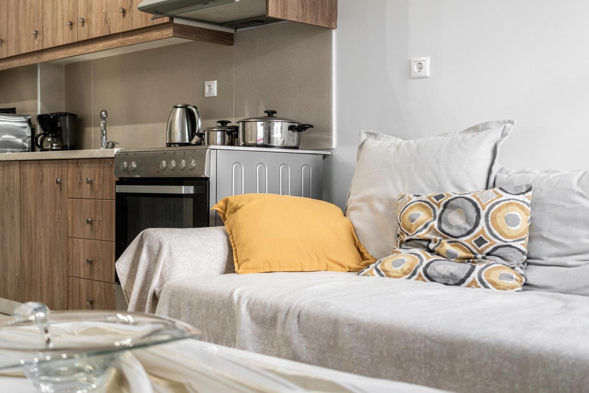 Neon Apartment, Modern, High Quality, Central Apt, Heraklion City Bagian luar foto
