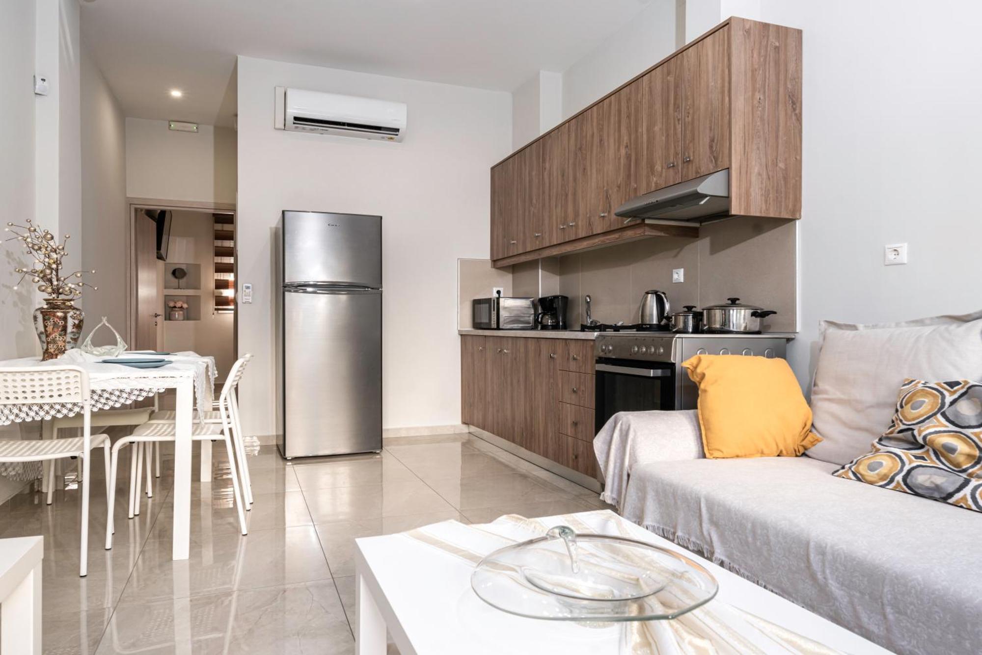 Neon Apartment, Modern, High Quality, Central Apt, Heraklion City Bagian luar foto