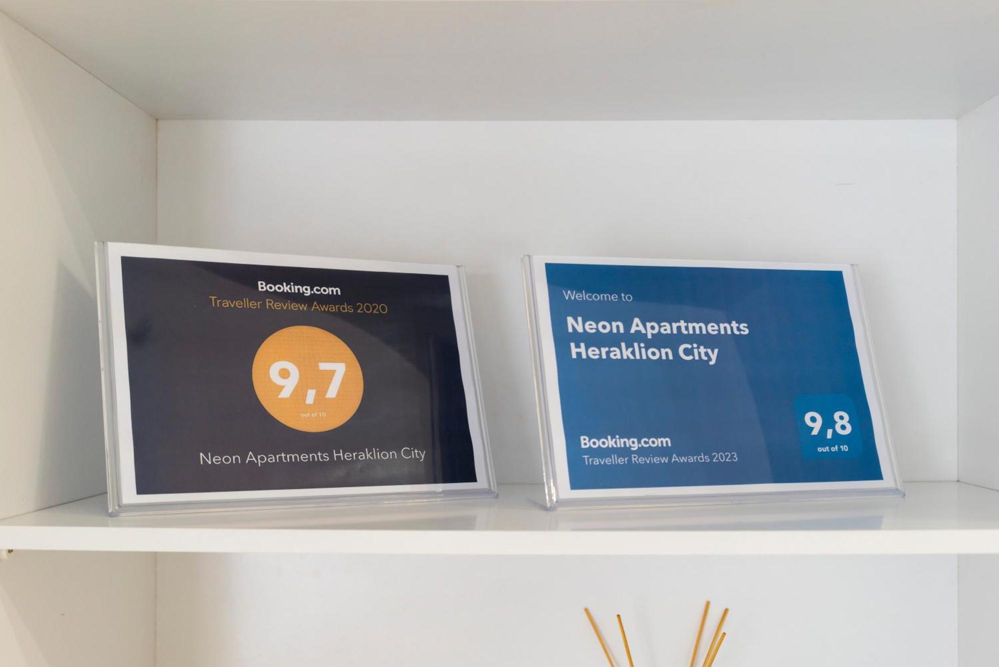 Neon Apartment, Modern, High Quality, Central Apt, Heraklion City Bagian luar foto